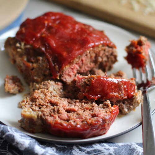 Taco Meatloaf with Chipotle and Cheddar - Talking Meals