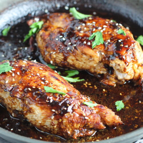 Sweet Soy and Garlic Chicken Recipe - Talking Meals