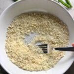Making Parmesan Green Bean Fries
