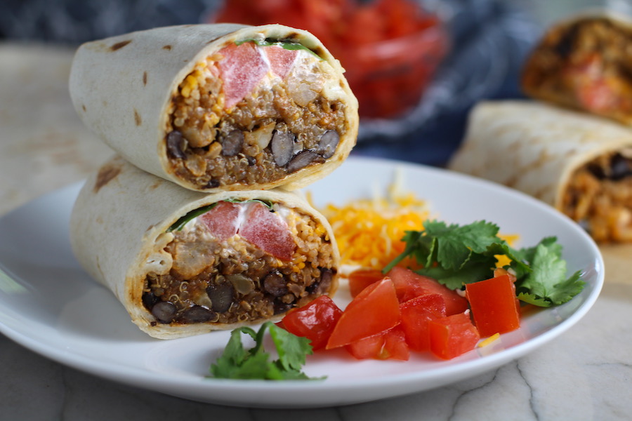 Protein Quinoa & Bean Burrito Wrap