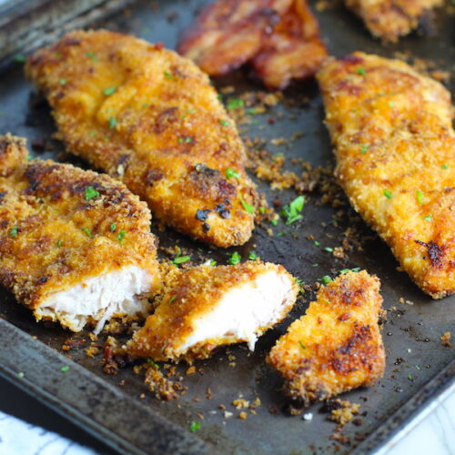 Crispy Baked Chicken Breast