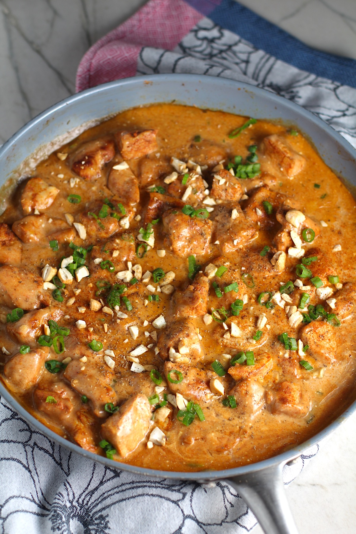 Quick Cooking Creamy Chicken Paprika - Talking Meals