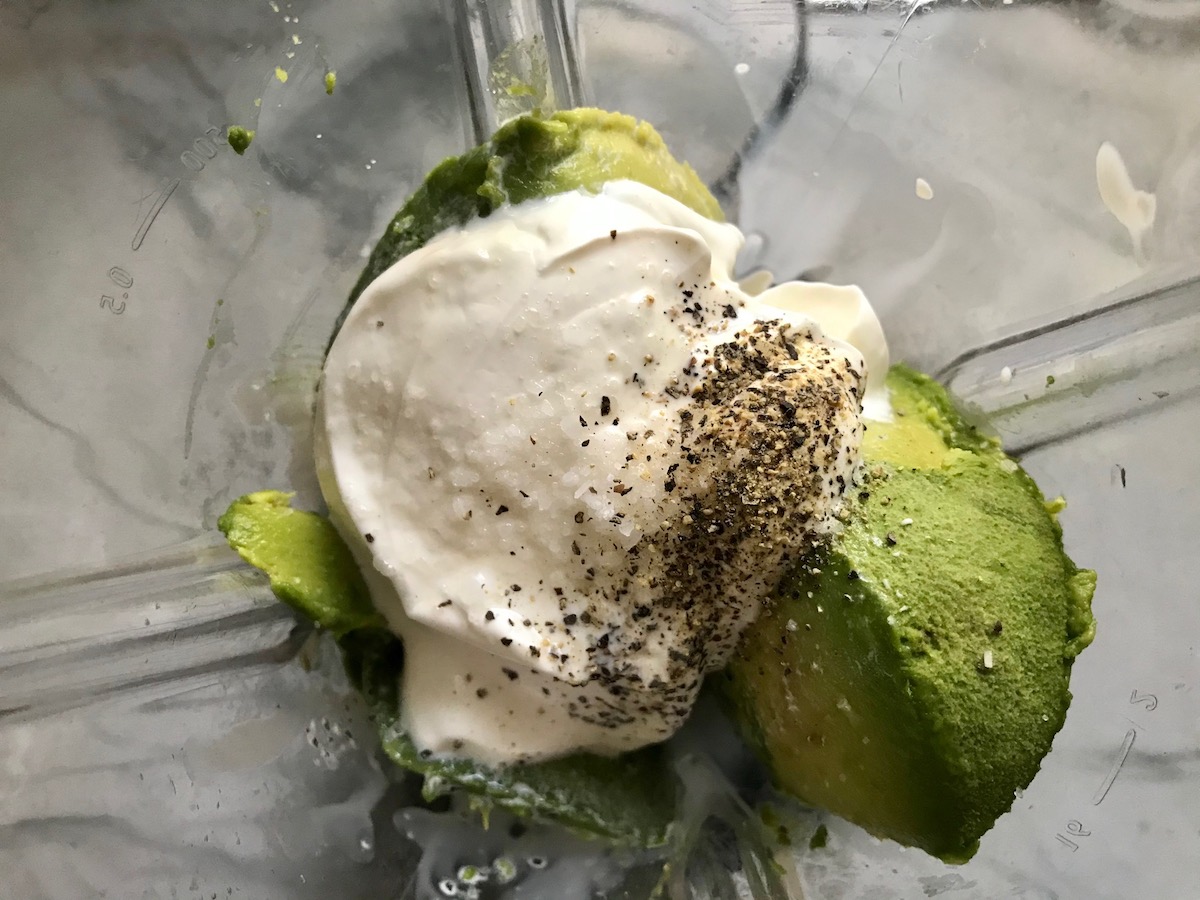 Easy Avocado Lime Crema Recipe Talking Meals