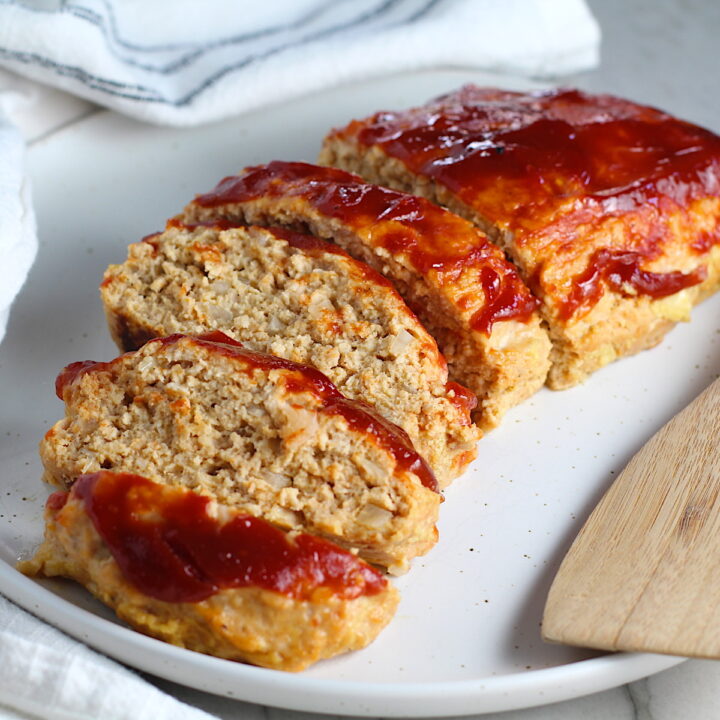 Easy Moist Ground Chicken Meatloaf Talking Meals