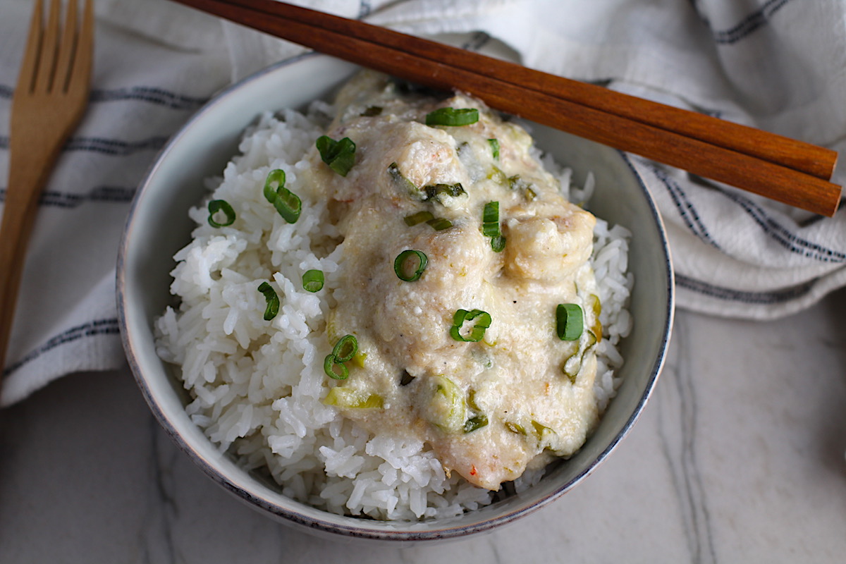 Creamy Chinese Coconut Shrimp Recipe - 30 Minute Dinner! - Talking Meals