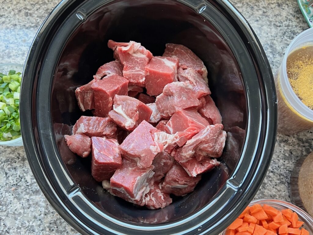 Korean Beef Stew Recipe ~ Slow Cooker or Oven - Talking Meals