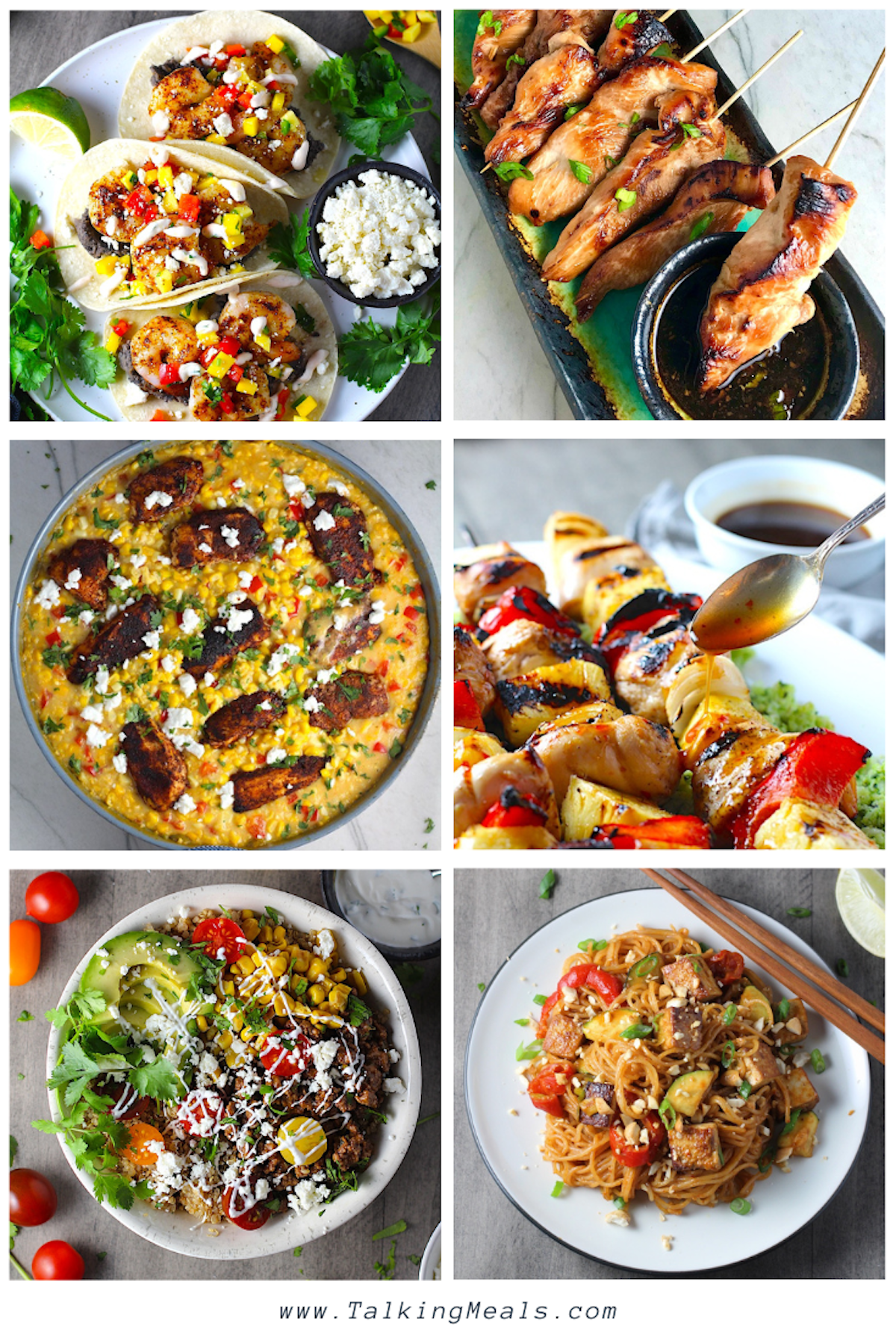 Here are 20 Easy and Light Dinner ideas for Summer that you can make for your busy family!